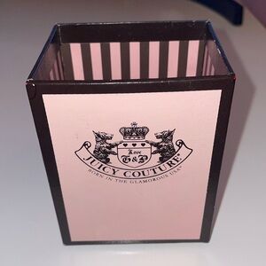 🩷📝RARE Y2K Juicy Couture Stationary Pencil Holder